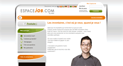 Desktop Screenshot of espacejob.com